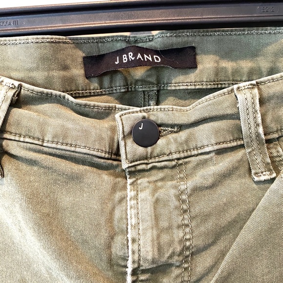 J brand Skinny Leg Jungle Green Pant - Picture 6 of 9